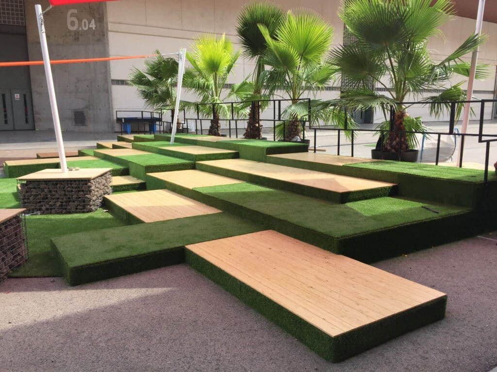 Césped Artificial para Eventos: Transformando Espacios con Estilo