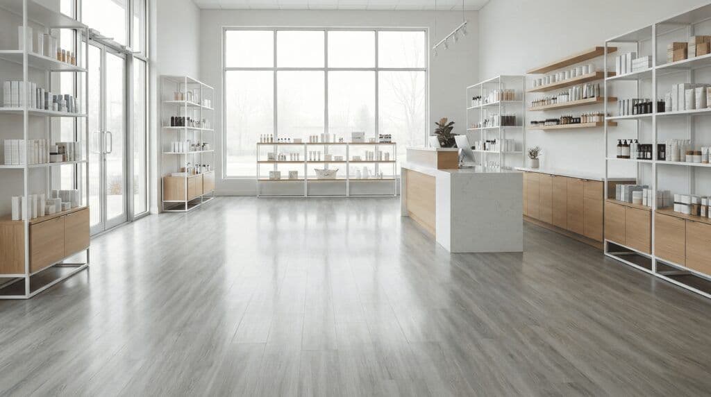 Suelo PVC para Locales Comerciales | Disstands