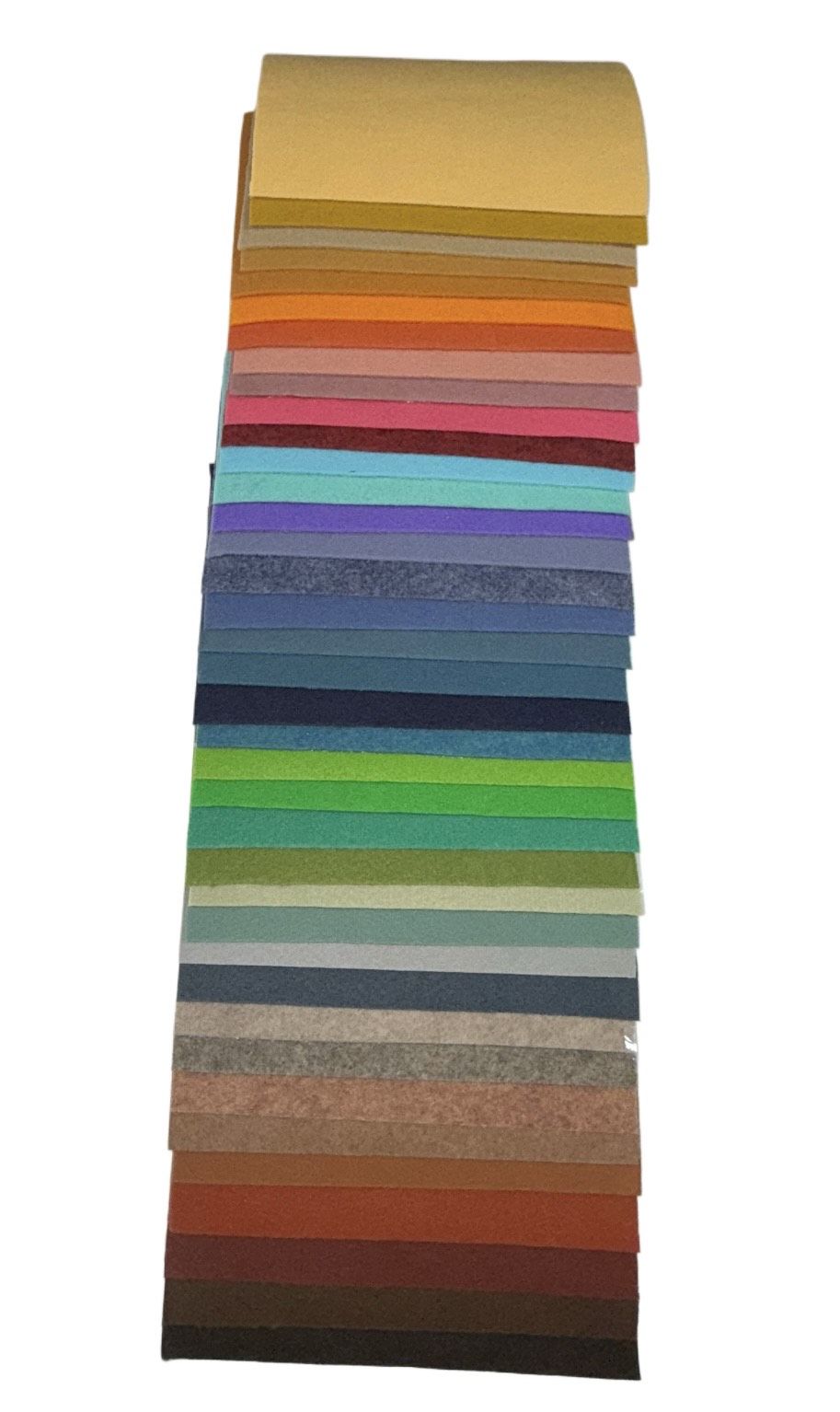Muestrario completo moqueta ecológica 30 colores sostenible 100% reciclable para eventos