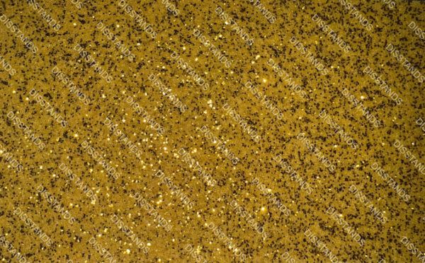Moqueta purpurina amarillo dorado con partículas brillantes platino negro