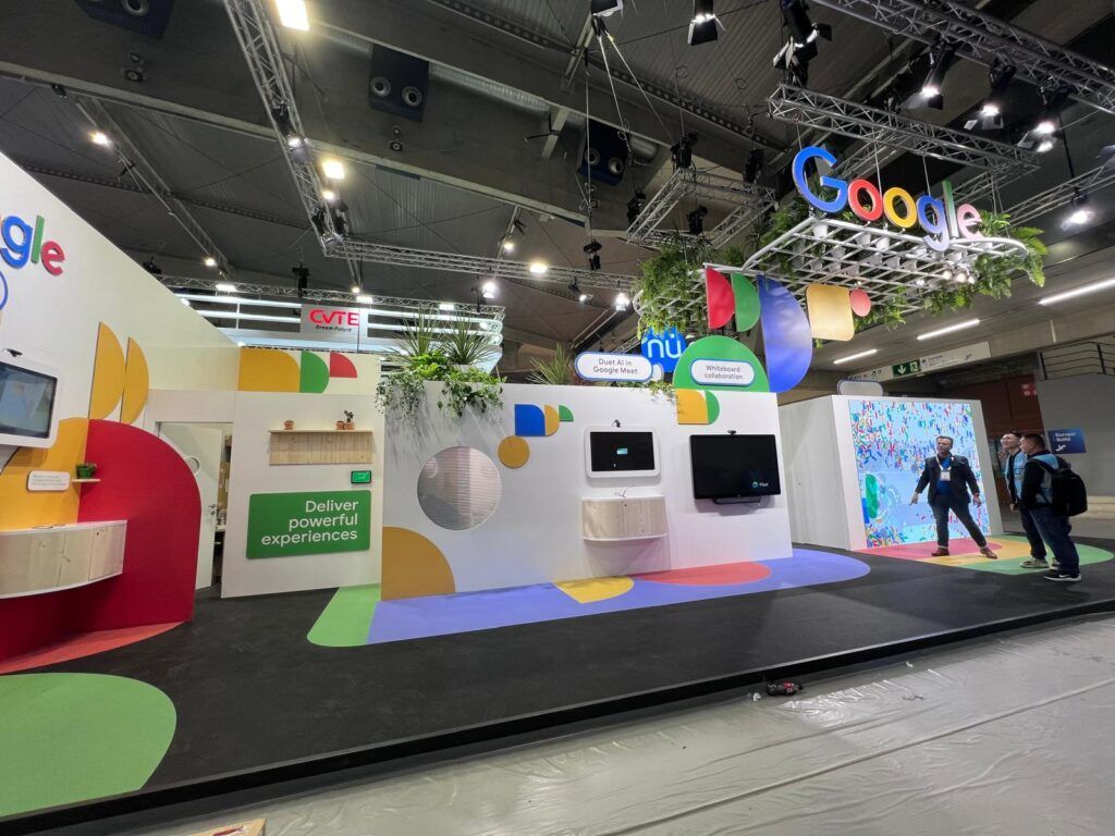 Google Montaje Mobile World Congress
