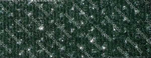 Moqueta técnica con efecto de brillos dispersos disponible en múltiples colores, certificación ignífuga y base sin goma